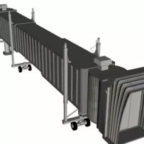 Airport Bridge 3d model