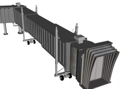 Bridge Building Module 3d model