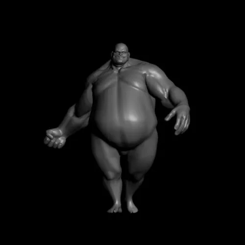 Little Guy Character 3d model Little Guy Character 3d model