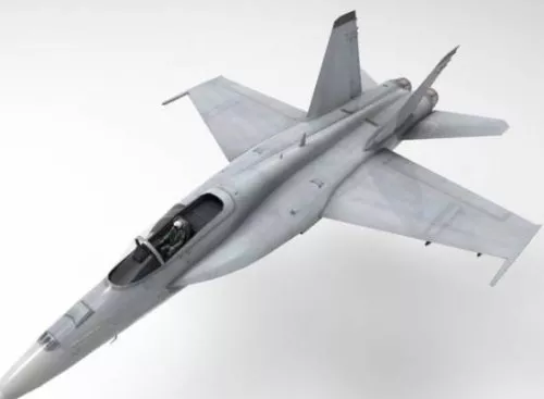 F18 Superhornet Aircraft 3d model F18 Superhornet Aircraft 3d model