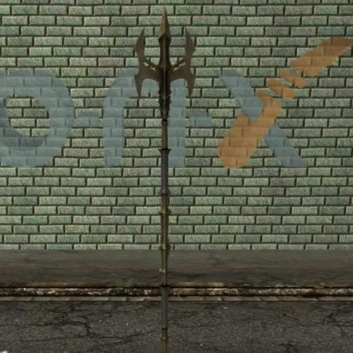 God Trident Weapon 3d model God Trident Weapon 3d model