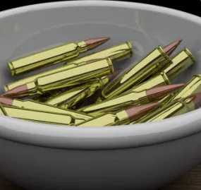 Highpoly Bullet 3d model