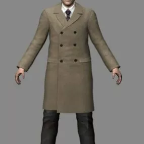 Male Civilian Character 3d model