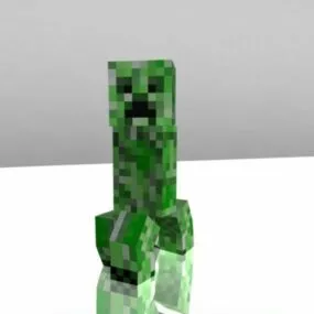 Minecraft Crepper 3d model