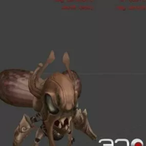 Unseelie Wizard Monster 3d model