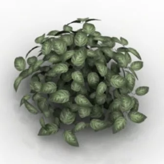 Lush Grass Plant 3d model Lush Grass Plant 3d model