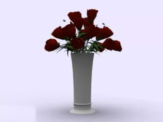 Indoor Rose 3d model Indoor Rose 3d model
