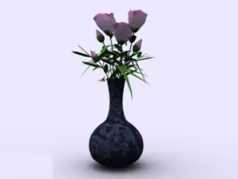 Indoor Decor Plants Vase 3d model Indoor Decor Plants Vase 3d model