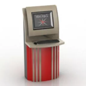 Computer Game Console 3d model