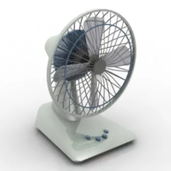 Old Vintage Fan 3d model
