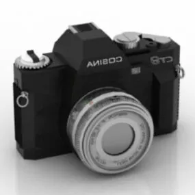 Classic Film Camera 3d model