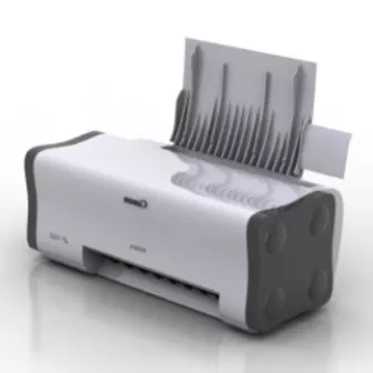Plotter Printer 3d model