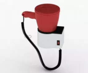 Hair Dryer 3d model
