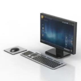All in One Computer 3d model
