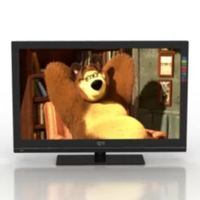 Lcd Tv 3d model