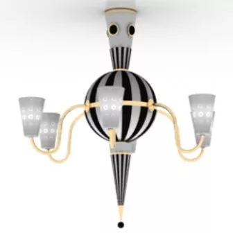 Creative Chandelier 3d model Creative Chandelier 3d model