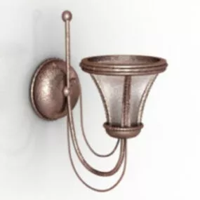 Retro Style Wall Lamp 3d model