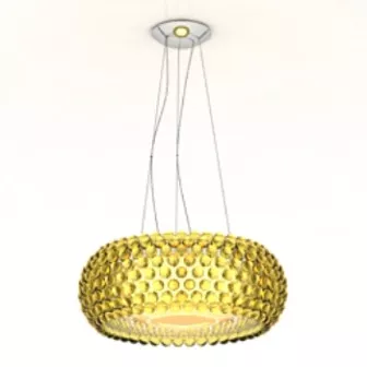 Bright Golden Chandelier 3d model Bright Golden Chandelier 3d model