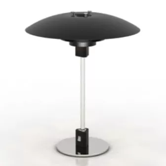 Black Elegant Table Lamp 3d model Black Elegant Table Lamp 3d model