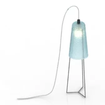 Blue Light Floor Lamp 3d model Blue Light Floor Lamp 3d model