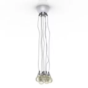 Cluster Chandelier 3d model