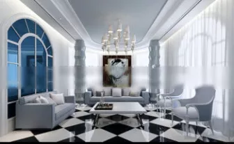 Mediterranean Living Room Interior Scene 3d model Mediterranean Living Room Interior Scene 3d model