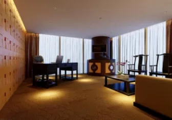 Indoor Office Interior Scene 3d model Indoor Office Interior Scene 3d model