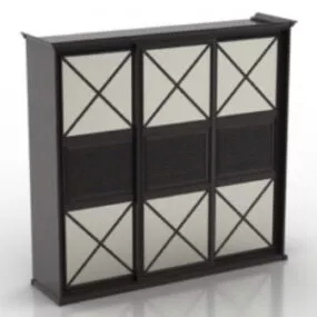 Texture Wardrobe Design 3d model