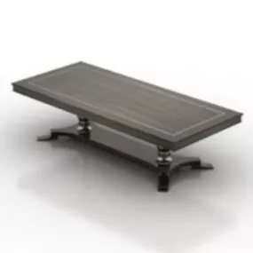Office Low Table 3d model