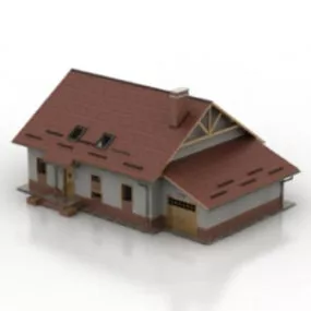 Cabin House 3d model