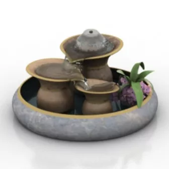 Home Fountain 3d model Home Fountain 3d model