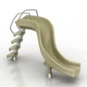 Playground Slide 3d model