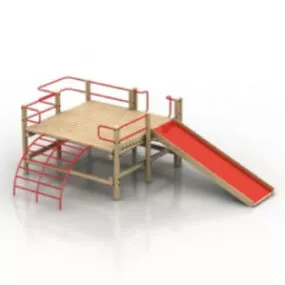 Children Slide 3d model