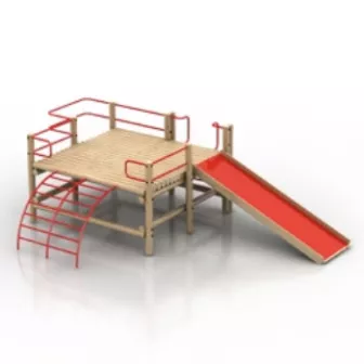 Children Slide 3d model Children Slide 3d model