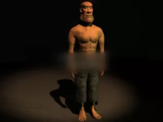 Old Man Character 3d model Old Man Character 3d model