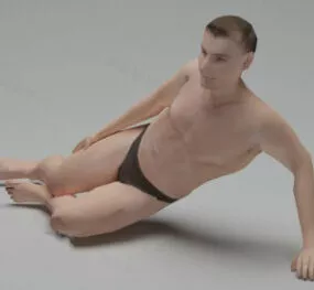 Swimwear Male 3d model