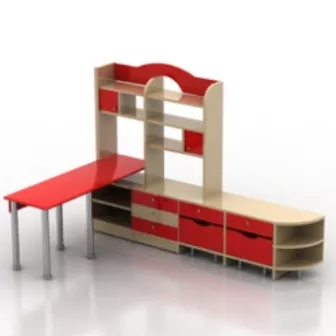 Red Wedding Room Furniture Combined 3d model Red Wedding Room Furniture Combined 3d model