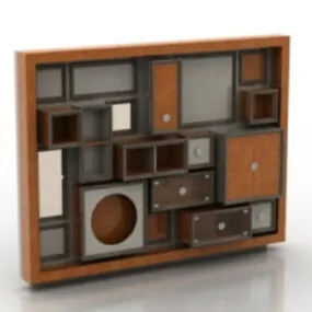 Multi Cell Cabinet 3d model