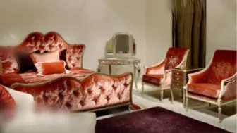 European Vintage Red Sofa 3d model European Vintage Red Sofa 3d model