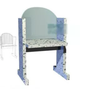 Children Table 3d model