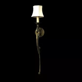 European Style Metal Hooks Wall Lamp 3d model European Style Metal Hooks Wall Lamp 3d model