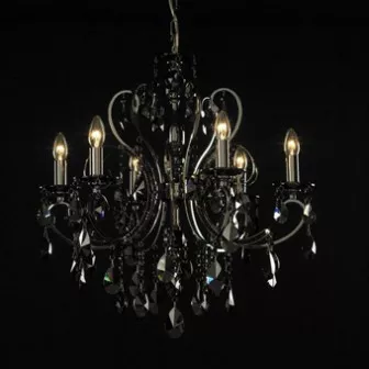European Style Golden Crystal Chandelier 3d model European Style Golden Crystal Chandelier 3d model