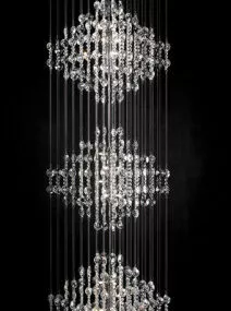 Ultra modern Crystal Chandelier 3d model