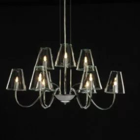 Classic Small European Crystal Chandeliers 3d model