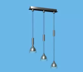 Simple Modern Pendant Lamp 3d model