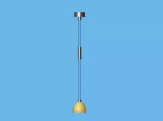 Modern Minimalist Iron Chandelier 3d model Modern Minimalist Iron Chandelier 3d model