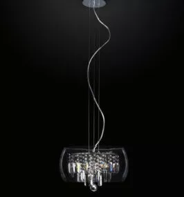 Modern Ceiling Crystal Chandelier 3d model