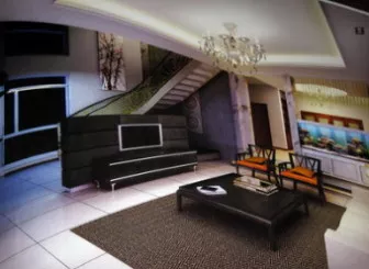 Living Room Duplex Structure 3d model Living Room Duplex Structure 3d model