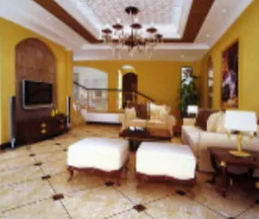 European Fine Living Room 3d model