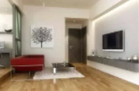 Simple Small Living Room Interior Scene 3d model